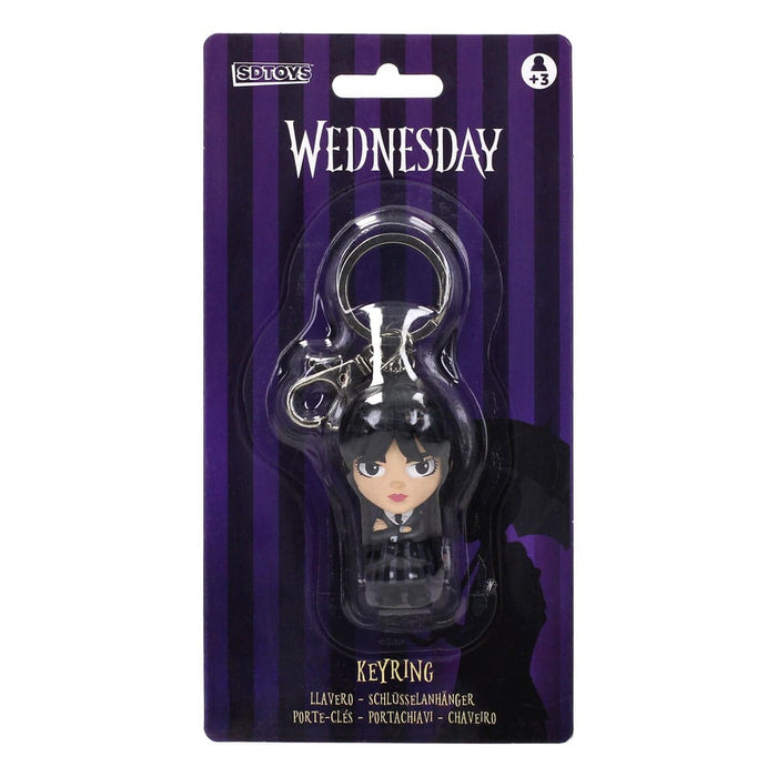 Wednesday Addams Keychain