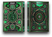Jeu de cartes Avengers La Saga de l’infini vert