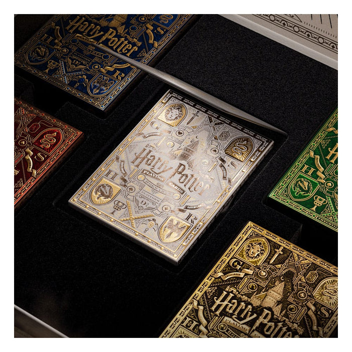 Set di carte da gioco Harry Potter con 5 mazzi