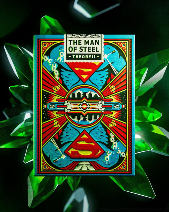 Superman Spielkarten The Man of Steel
