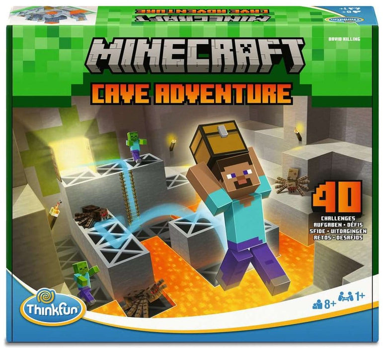 Jeu de logique Minecraft Cave Adventure