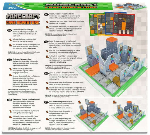 Juego de lógica Minecraft Cave Adventure
