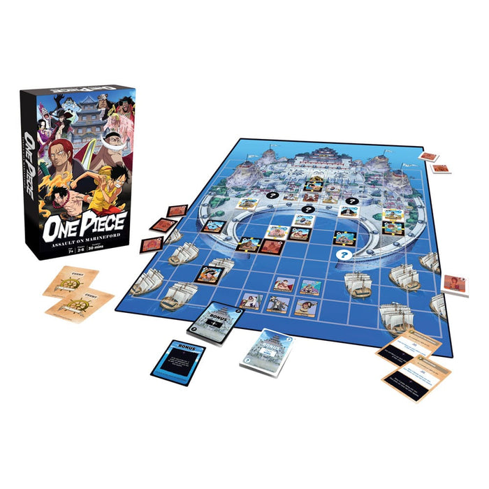 One Piece Bordspel Assault on Marineford (Engels)