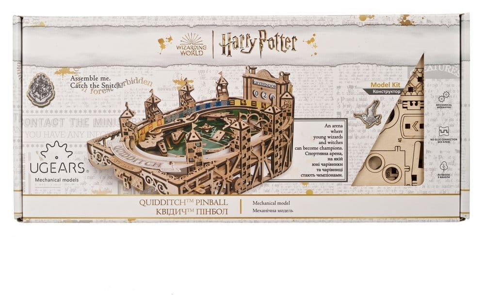 Harry Potter Quidditch Pinball Wooden Model Kit