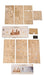 Harry Potter kit de maqueta de madera Castillo de Hogwarts