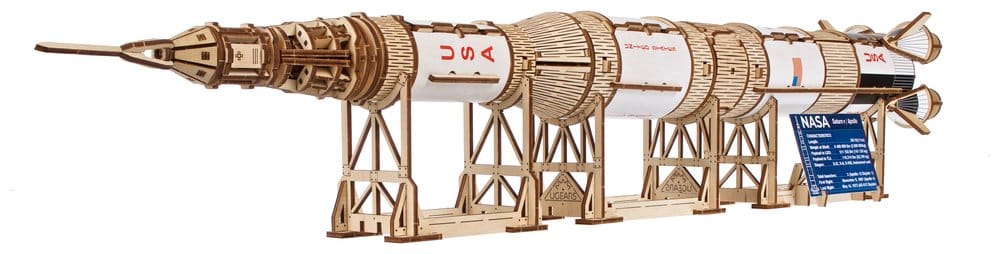 Kit di modellismo in legno NASA Saturn V