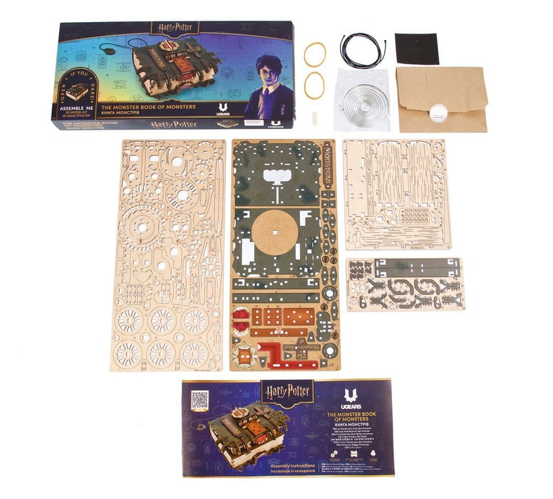 Harry Potter Holzbausatz Das Monsterbuch der Monster