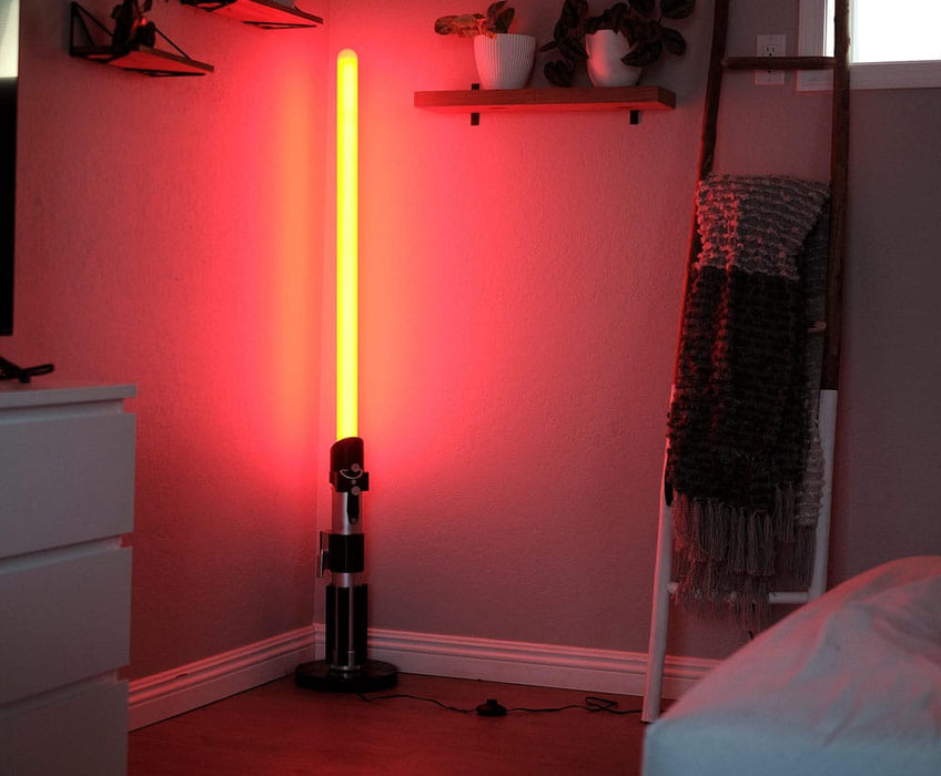 Lampada da terra Star Wars spada laser di Darth Vader