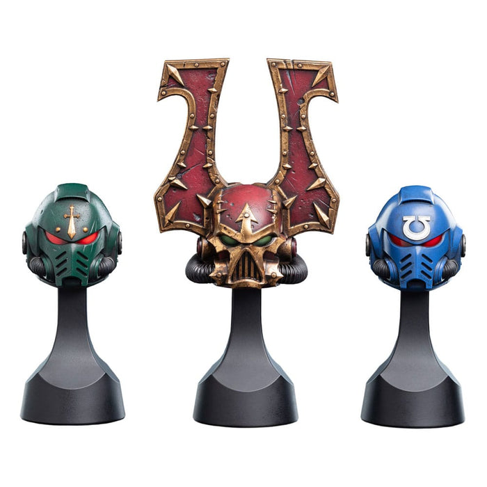 Réplique du casque des Dark Angels de Warhammer 40.000
