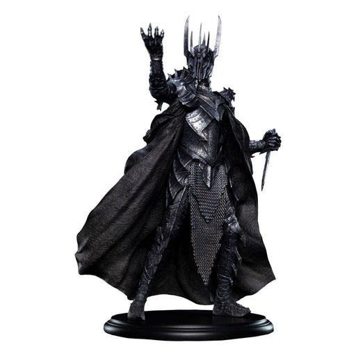 Herr der Ringe Statue: Sauron beim Schmieden des Rings